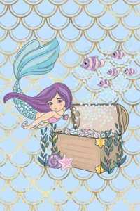 Mermaid Diary For 7 Year Old Girl