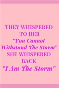 They Whispered To Her 