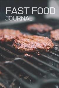 Fast Food Journal - 120 Pages 6x9