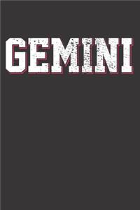 Gemini Horoscope Notebook Journal