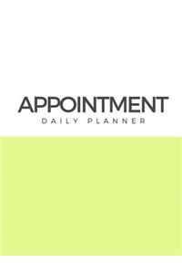 Appointment Daily Planner
