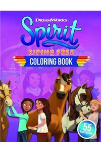 Spirit Riding Free Coloring Book