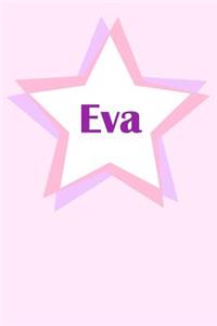 Eva First Name Personalized Notebook
