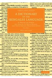 Dictionary of the Bengalee Language