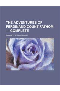 The Adventures of Ferdinand Count Fathom - Complete