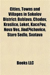 Cities, Towns and Villages in Sokolov District