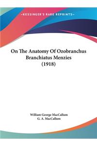 On the Anatomy of Ozobranchus Branchiatus Menzies (1918)