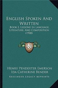 English Spoken and Written