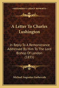 Letter To Charles Lushington