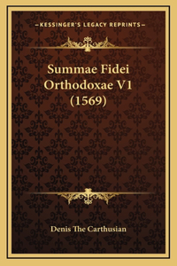 Summae Fidei Orthodoxae V1 (1569)