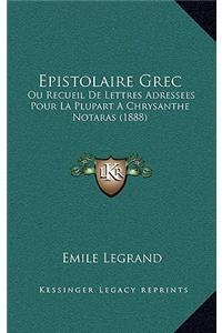 Epistolaire Grec