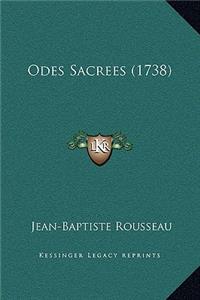 Odes Sacrees (1738)