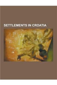 Settlements in Croatia