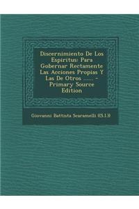 Discernimiento de Los Espiritus