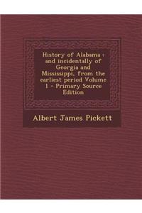 History of Alabama