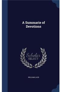 Summarie of Devotions
