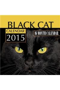 Black Cats Calendar 2015