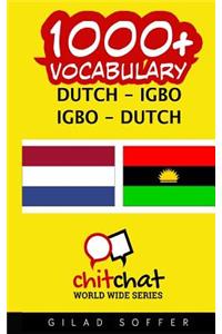 1000+ Dutch - Igbo Igbo - Dutch Vocabulary