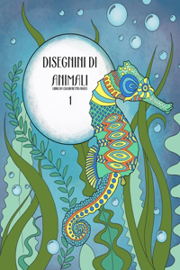Disegnini di Animali Libro da Colorare per Adulti 1