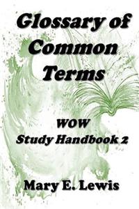 Glossary of Common Terms