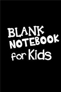 Blank Notebook For Kids