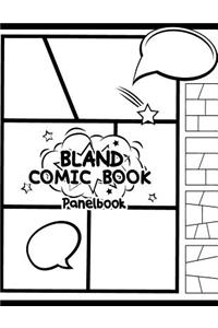 Blank Comic Book Panelbook