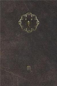 Monogram Scorpio Journal