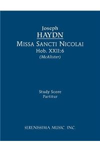 Missa Sancti Nicolai, Hob.XXII.6