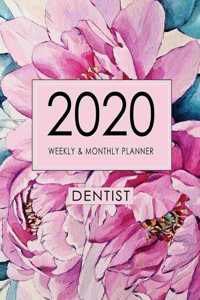 2020 Weekly and Monthly Planner for Dentist. Dentist gift and Planner for EveryDay
