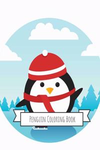 Penguins Coloring Book