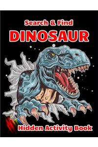 Search & Find DINOSAUR Hidden Activity Book