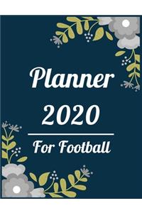 Planner 2020 for football
