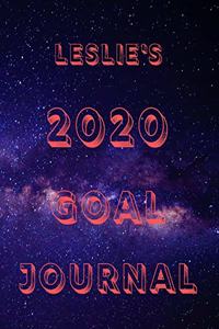 Leslie's 2020 Goal Book