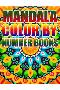 Mandala Color by Number Books