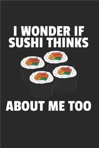 Sushi Notizbuch