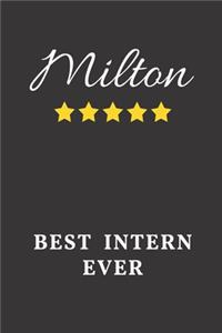Milton Best Intern Ever