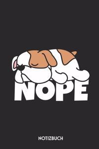 Nope Notizbuch