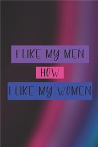 I Like My Men How I Like My Women