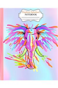 Elephant Splashart Notebook