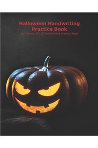 Halloween Handwriting Practice Book