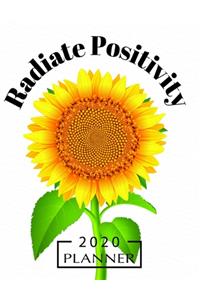 Radiate Positivity 2020 Planner