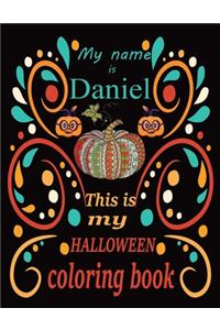 My name is Daniel This is my HALLOWEEN coloring book