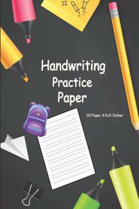 Handwriting Practice Paper-ABC kids