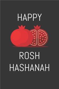 Happy Rosh Hashanah Pomegranate Notebook