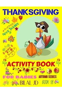 Thanksgiving Activity Book for Babies