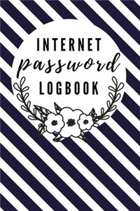 Internet Password Logbook