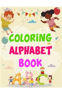 Coloring Alphabet Book