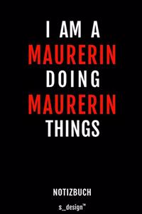 Notizbuch für Maurer / Maurerin
