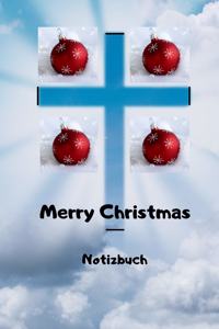 Merry Christmas Notizbuch