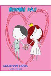 Wedding Day coloring book